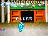 une photo d'Ã©cran de Double Dragon 3 sur Sega Megadrive